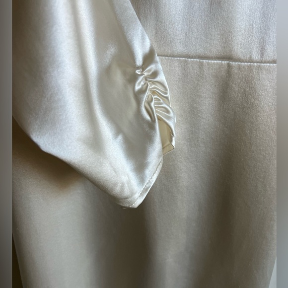 Reformation Rudo Silk Long Sleeve Dress - Picture 8 of 13